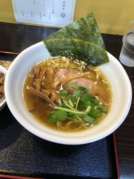 「中華そば750円」@中華そば 一富士の写真