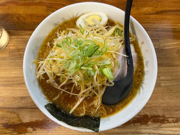「ネギラーメン 味噌」@らーめん三水の写真