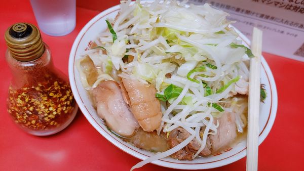 「ぶたダブル大ラーメン(ヤサイ)￥1,100」@ラーメン二郎 環七一之江店の写真