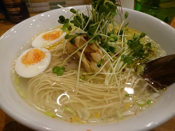「塩SOBA」@麺屋 Hulu-luの写真