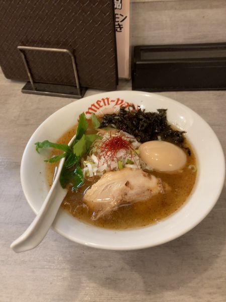 「味玉さば塩らーめん 1000円」@らーめん酒場 福籠 通町店の写真