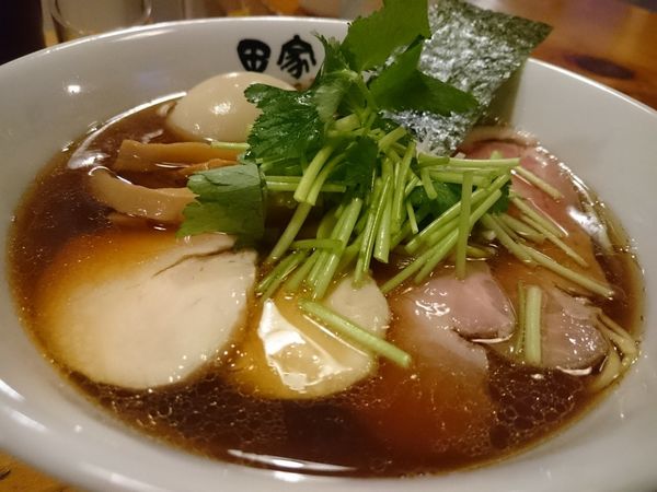 「特製煮干しそば（限定？）」@中華そば 田家 本店の写真