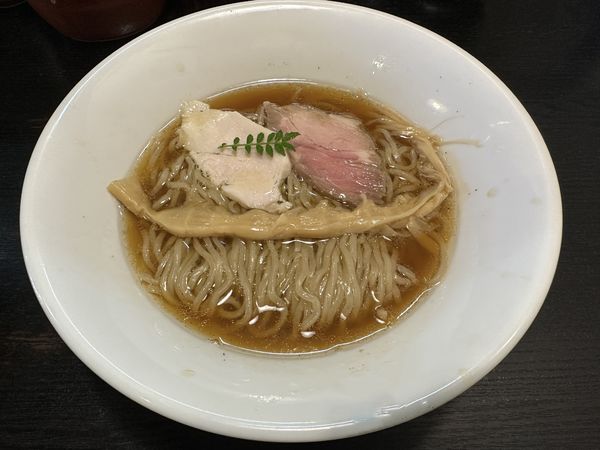 「生揚げ醤油そば・炊き込みご飯付き」@麺や おち合の写真