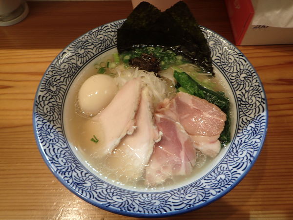 「(月曜限定)特製ポルチーニ香る浅利出汁潮そば」@麺屋いとうの写真