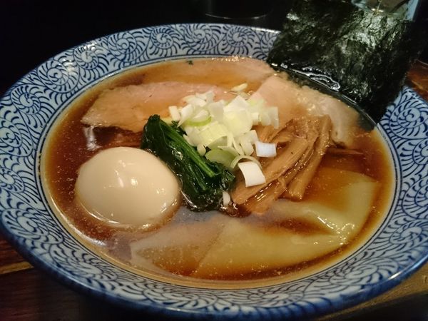 「特製煮干し醤油そば」@中華そば 幻六の写真