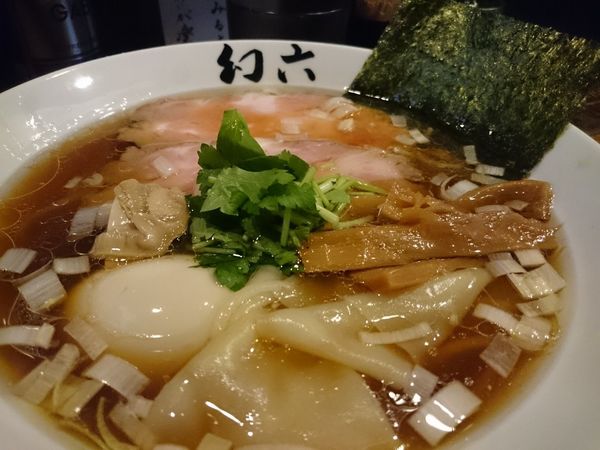 「特製醤油そば」@中華そば 幻六の写真