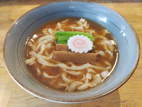 「だしそば+手打ち麺変更」@だしと麺 遊泳の写真