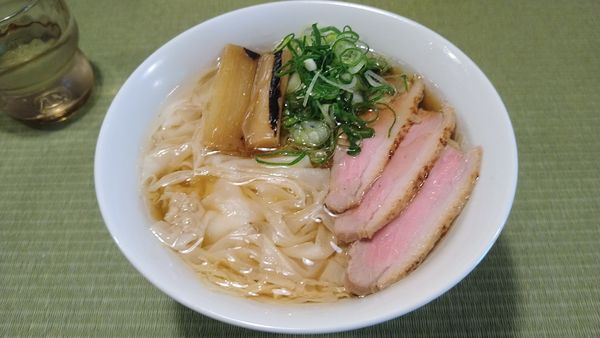 「鴨ワンタン麺¥980-」@らーめん 鴨&葱の写真