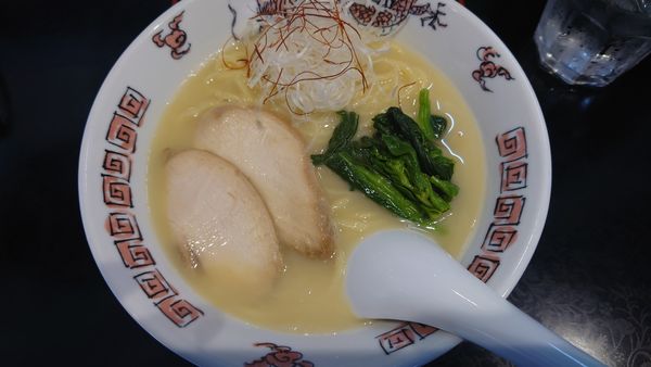 「鶏白湯麺」@麺席 一番鶏の写真