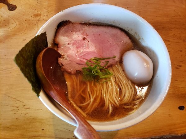 「味玉そば」@中華蕎麦 蘭鋳の写真