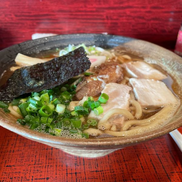 「支那そば」@食処 渓の写真