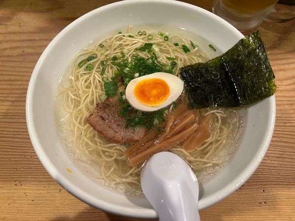 「塩ラーメン」@えん 中洲店の写真
