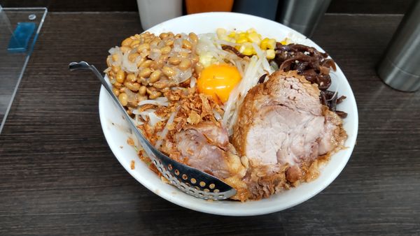 「塩汁なし」@ラーメン二郎 川越店の写真