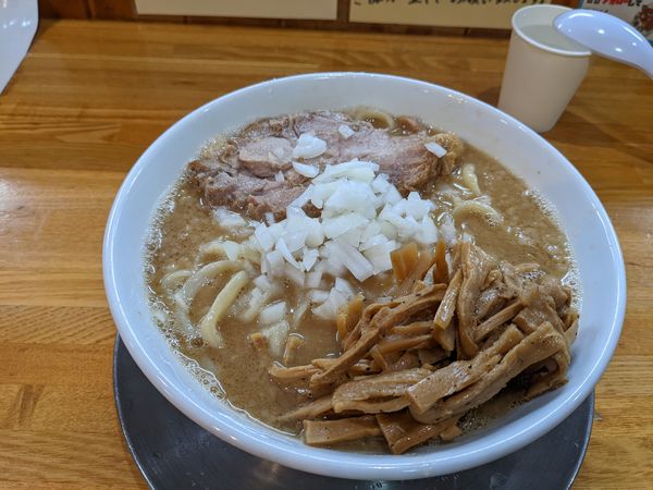「中華そば大盛＋メンマ」@中華そば136の写真