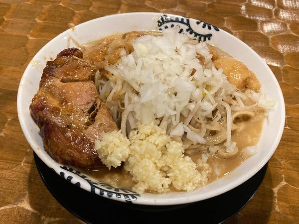 「洋二郎・大盛、アブラ、ニンニク」@特級中華蕎麦 洋介の写真