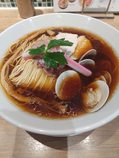 「蛤SOBA(醤油)」@むぎとオリーブ さいたま新都心店の写真