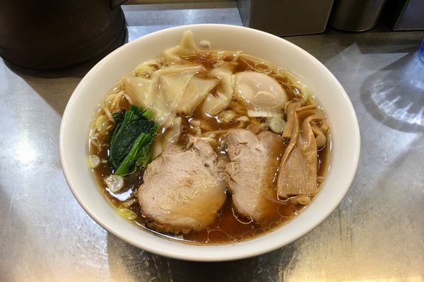 「【11月ツキイチ月間限定】特製白河インスパ 1,000円」@麺創研 紅 国分寺の写真