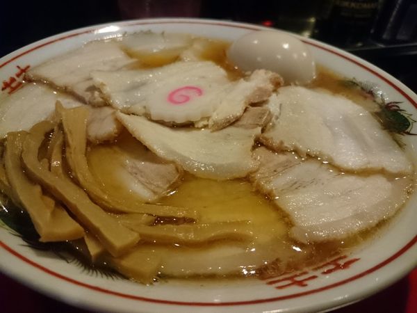 「肉煮干中華」@肉煮干し中華そば さいころの写真