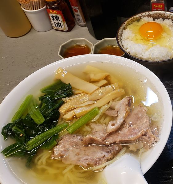 「長岡らぁめん+TKG」@新潟長岡らぁめん 藤の写真