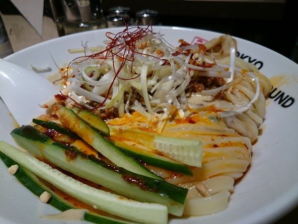 「坦々あえ麺」@TOKYO UNDER GROUND RAMEN 頑者の写真