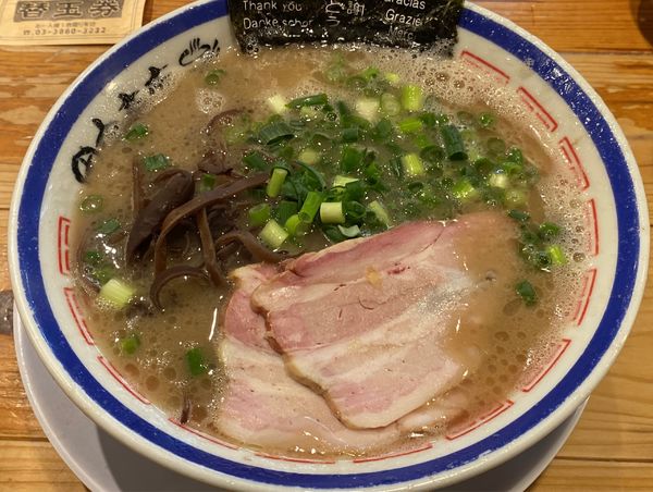 「ラーメン 赤鬼」@博多長浜らーめん 田中商店の写真