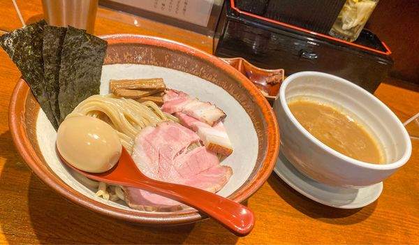 「特製つけ麺 ¥1,200」@長男、ほそのたかしの写真