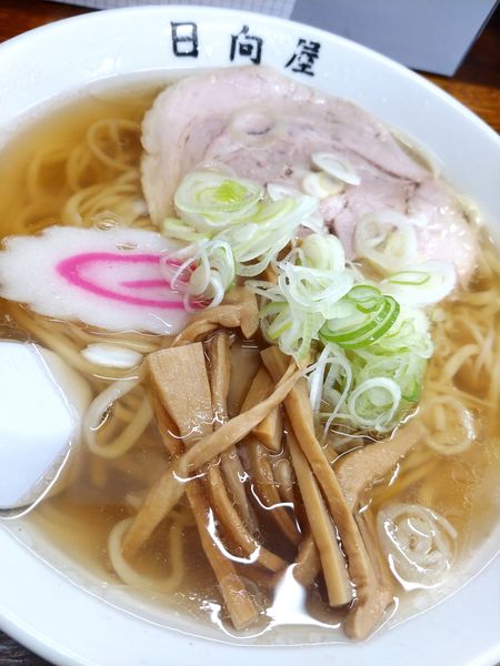 「ラーメン」@青竹手打ちラーメン 日向屋の写真