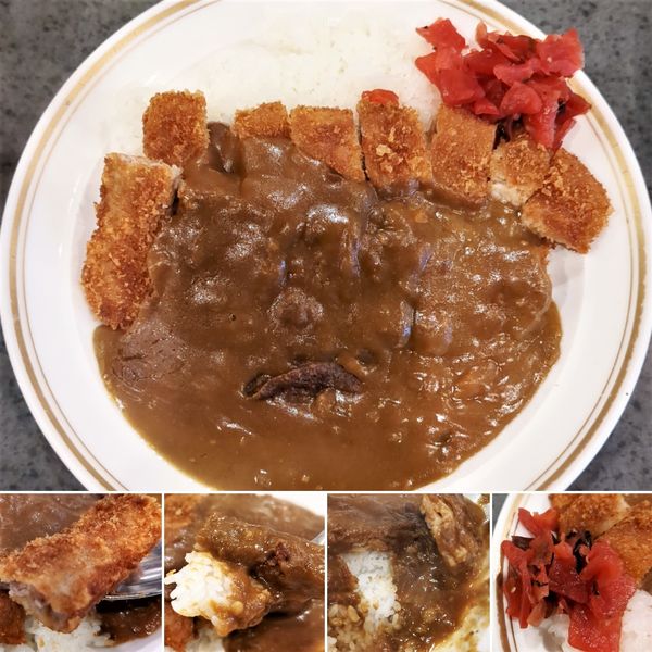 「カツカレー　1200円」@ロッジ赤石の写真