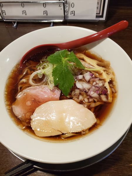 「中華そば」@立ち呑み居酒屋 金町製麺の写真