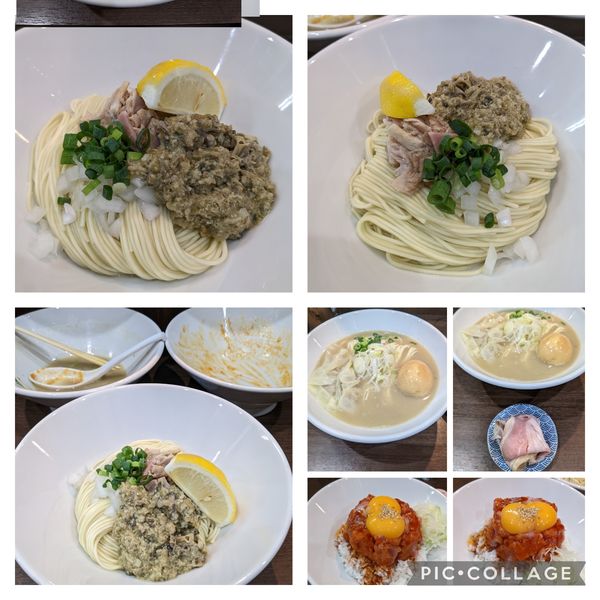 「【限定】ガーリック牡蠣ペーストの和え玉」@Noodle&Spice curry 今日の1番の写真