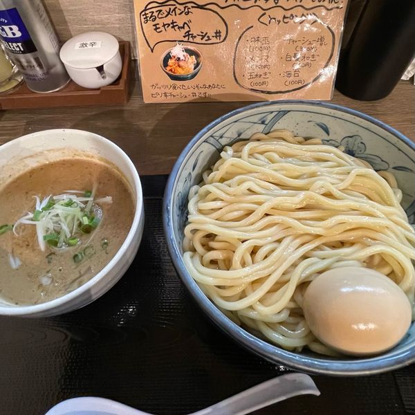 「濃厚鶏魚介つけそば 大盛350g（950円）」@つけそば九六 龍ケ崎店の写真