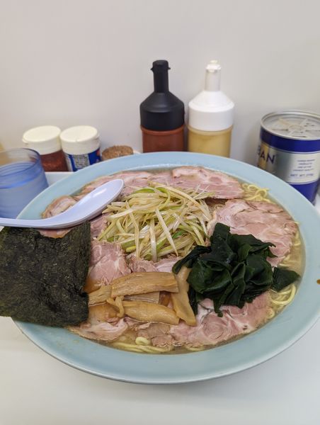 「キングねぎチャーシュー麺」@◯つばき食堂の写真
