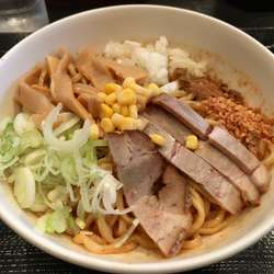 ピリ辛味噌油そば