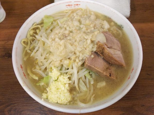 「小　ニンニクアブラ　750円」@ラーメン二郎 品川店の写真