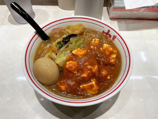 「蒙古タンメン＋味玉」@蒙古タンメン中本 宇都宮店の写真