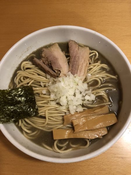 「煮干そば(大)麺250g650円」@煮干そば とみ田の写真
