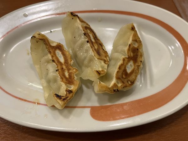 「餃子セット（3個）」@幸楽苑 葛飾南水元店の写真