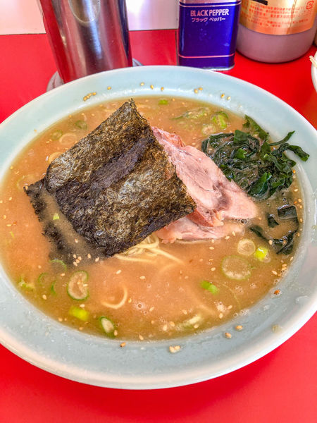 「味噌ラーメン+ネギ丼」@ラーメンショップ 寒川西店の写真
