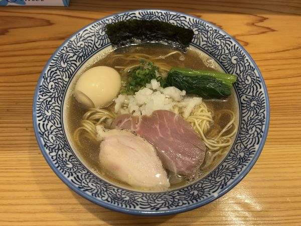 「味玉煮干しそば」@麺屋いとうの写真