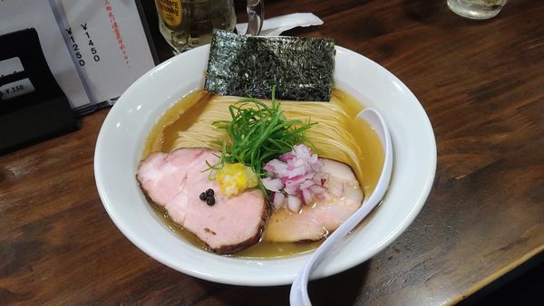 「塩らぁ麺¥1050-」@だれやめやの写真