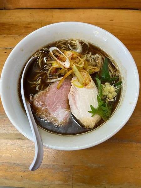 「八丁味噌の煮干しラーメン 900円」@ラーメン いいかおの写真