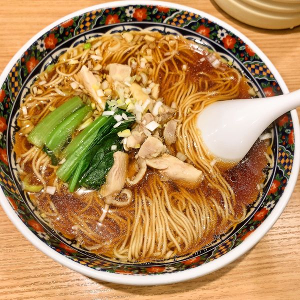 「蒸し鶏麺」@寿限無担々麺 上野店の写真