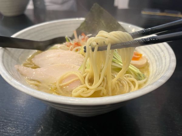 「特製濃厚鶏塩　1030円」@鶏SOBA 春夏冬～あきない～の写真
