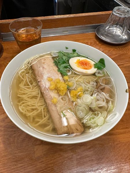 「『和風柚子柳麺』　760円」@麺屋ひょっとこの写真