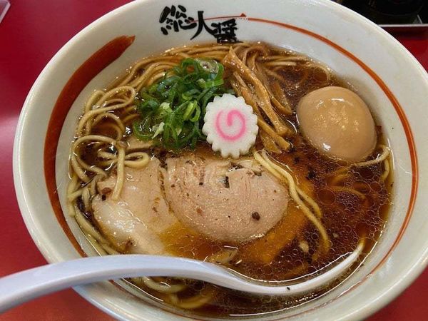 「黒大醤＋味付け半熟卵：850＋100円」@総大醤の写真
