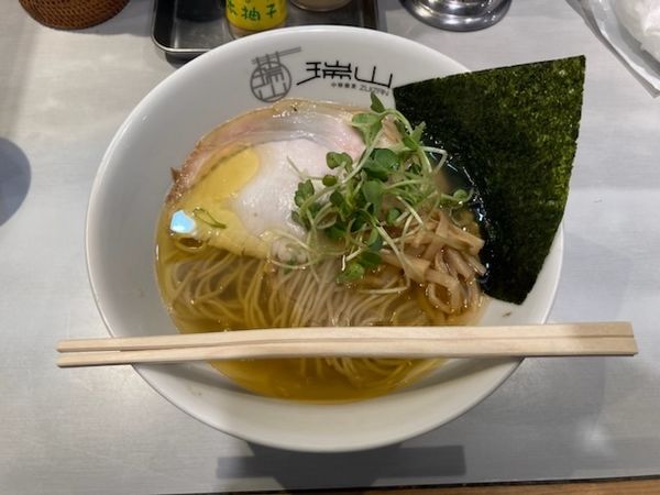 「しおそば ¥850」@中華蕎麦 瑞山（ZUIZAN）の写真