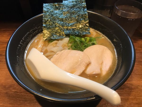 「濃厚とりそば白」@下町食堂 麺屋ばらいちの写真