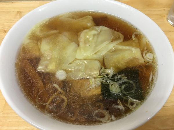 「ワンタンメン」@谷ラーメンの写真