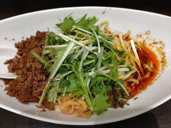 「つゆ無し黒胡麻担担麺 980円」@四川担担麺 阿吽 キッテグランシェ店の写真