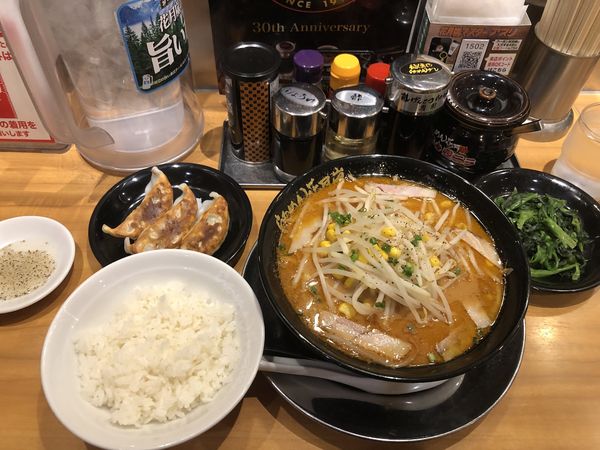 「黄金の味噌ラーメン」@らあめん花月嵐 浦和仲町店の写真